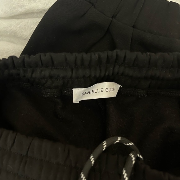 Danielle Guizio black sweat pants - Picture 3 of 3